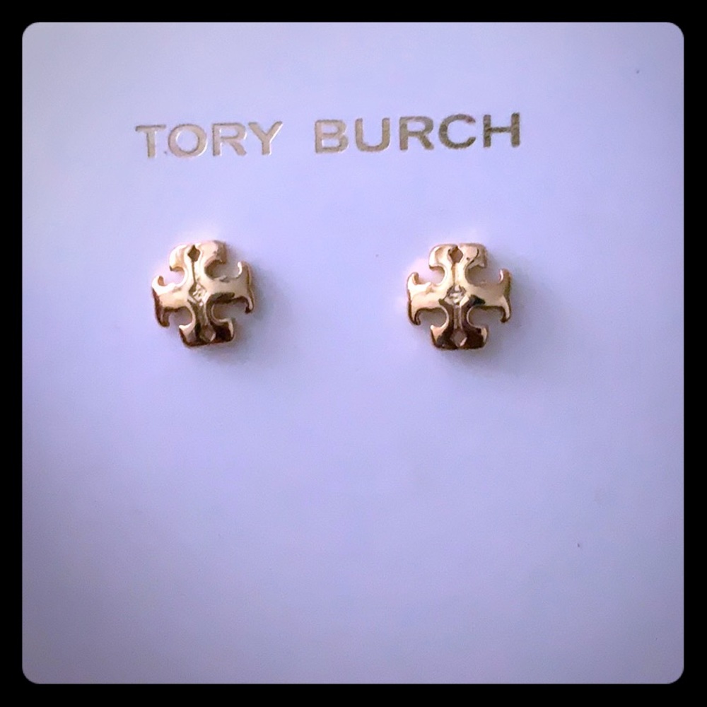 Tory Burch small Kira stud earring